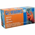 Isn Tool Web Gloveworks Xl Orange Nitrile Gloves AMXGWON48100